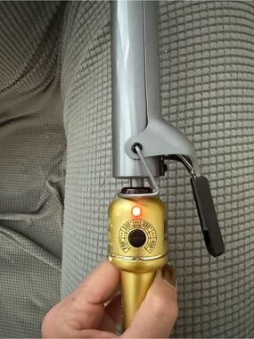 Hot Tools Diamond Platinum 1” curling iron